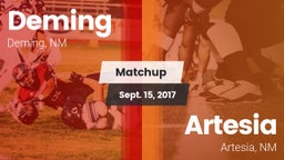Matchup: Deming vs. Artesia  2017