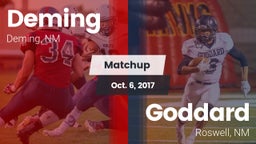 Matchup: Deming vs. Goddard  2017