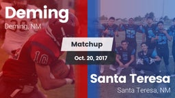 Matchup: Deming vs. Santa Teresa  2017