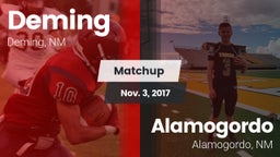 Matchup: Deming vs. Alamogordo  2017