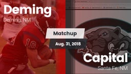 Matchup: Deming vs. Capital  2018