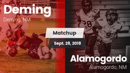 Matchup: Deming vs. Alamogordo  2018