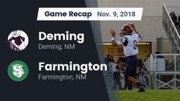 Recap: Deming  vs. Farmington  2018