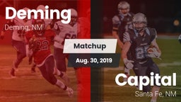 Matchup: Deming vs. Capital  2019