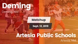 Matchup: Deming vs. Artesia Public Schools 2019