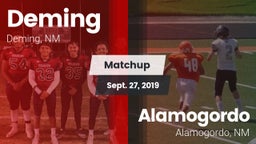 Matchup: Deming vs. Alamogordo  2019
