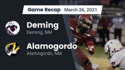 Recap: Deming  vs. Alamogordo  2021
