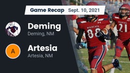 Recap: Deming  vs. Artesia  2021