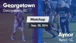 Matchup: Georgetown vs. Aynor  2016