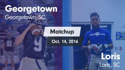 Matchup: Georgetown vs. Loris  2016
