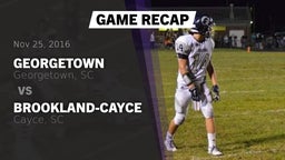 Recap: Georgetown  vs. Brookland-Cayce  2016