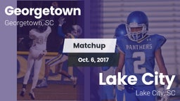 Matchup: Georgetown vs. Lake City  2017