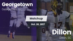 Matchup: Georgetown vs. Dillon  2017