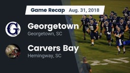 Recap: Georgetown  vs. Carvers Bay  2018