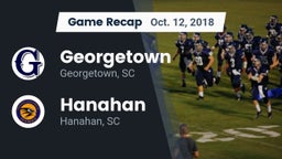 Recap: Georgetown  vs. Hanahan  2018