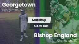 Matchup: Georgetown vs. Bishop England  2018