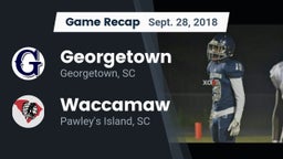 Recap: Georgetown  vs. Waccamaw  2018