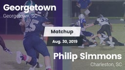 Matchup: Georgetown vs. Philip Simmons  2019