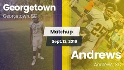 Matchup: Georgetown vs. Andrews  2019