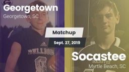 Matchup: Georgetown vs. Socastee  2019