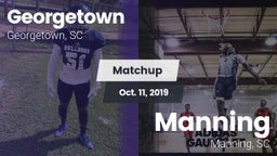 Matchup: Georgetown vs. Manning  2019