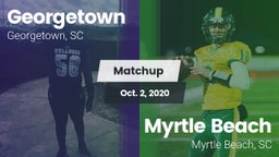 Matchup: Georgetown vs. Myrtle Beach  2020