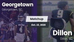 Matchup: Georgetown vs. Dillon  2020