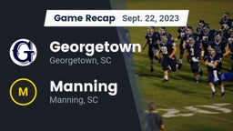 Recap: Georgetown  vs. Manning  2023