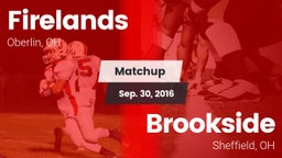 Matchup: Firelands vs. Brookside  2016
