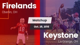 Matchup: Firelands vs. Keystone  2016