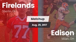 Matchup: Firelands vs. Edison  2017
