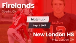 Matchup: Firelands vs. New London HS 2017