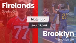 Matchup: Firelands vs. Brooklyn  2017