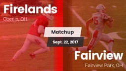 Matchup: Firelands vs. Fairview  2017