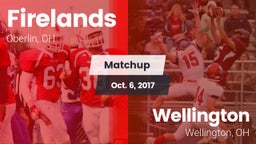 Matchup: Firelands vs. Wellington  2017