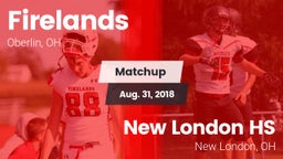 Matchup: Firelands vs. New London HS 2018