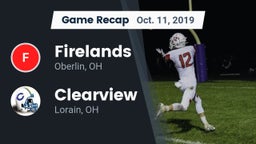 Recap: Firelands  vs. Clearview  2019
