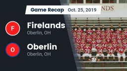 Recap: Firelands  vs. Oberlin  2019