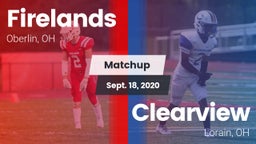 Matchup: Firelands vs. Clearview  2020