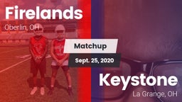 Matchup: Firelands vs. Keystone  2020