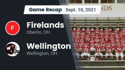 Recap: Firelands  vs. Wellington  2021