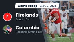Recap: Firelands  vs. Columbia  2023