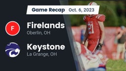 Recap: Firelands  vs. Keystone  2023