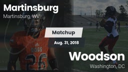 Matchup: Martinsburg vs. Woodson  2018