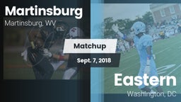 Matchup: Martinsburg vs. Eastern  2018