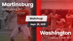 Matchup: Martinsburg vs. Washington  2018