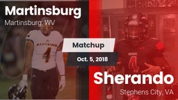 Matchup: Martinsburg vs. Sherando  2018