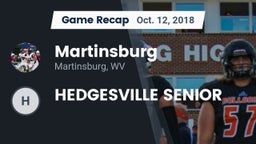 Recap: Martinsburg  vs. HEDGESVILLE SENIOR  2018
