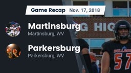 Recap: Martinsburg  vs. Parkersburg  2018
