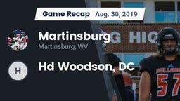 Recap: Martinsburg  vs. Hd Woodson, DC 2019